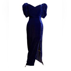 Vintage nu-mode velvet dress, small/medium
